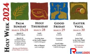 holy week 2024